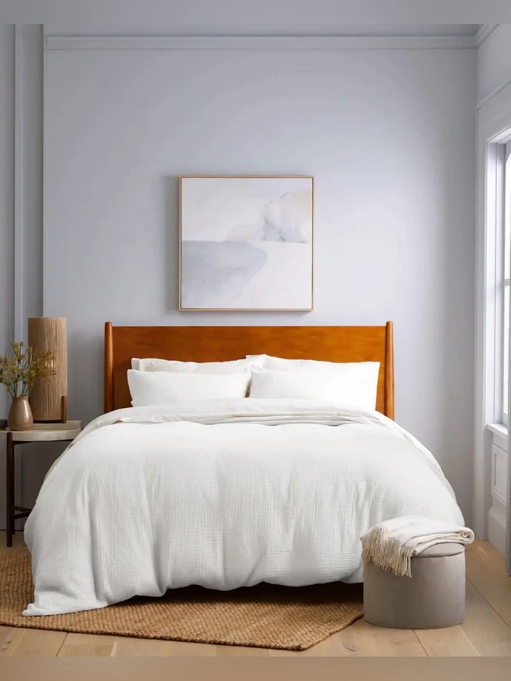 NWOT - Quince Organic Airy Cotton Gauze Duvet Set - Twin